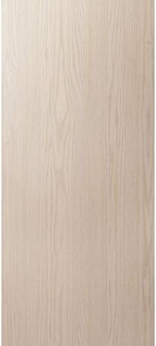 30 x 80" 1-3/8" Thick Flush Driftwood Oak Hollow Core Slab Door