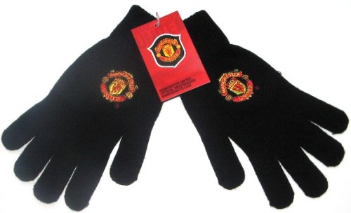 Manchester United FC gloves black