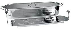 Fox Run Stainless Steel 18-Inch Fish Poacher