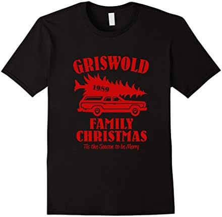Men's Griswold Family Christmas 1989 T-Shirt XL Black