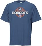 Charlotte Bobcats NBA On-Court Practice Anti-Microbial Performance T-Shirt - X-Large