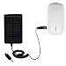 Solar Powered Rechargeable External Battery Pocket Charger for the Clearwire Clear iSpot Personal Hot Spot - uses Gomadic TipExchange Technology