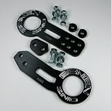 Benen Tow Hook Set Black