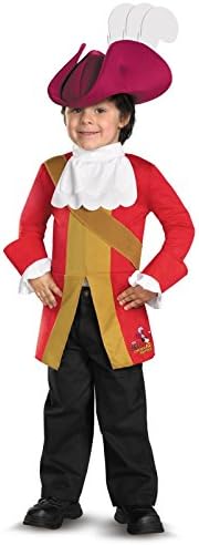 Disney Jake And The Neverland Pirates Captain Hook Toddler/Child Costume, Small (2T)