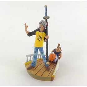 Figurine Trading One Piece Log Box Marineford Diorama Trafalgar Law