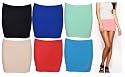 WOMENS LADIES RIBBED BODYCON MINI SKIRT SIZE 8 10 12 14