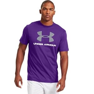 Under Armour Shirt Sportstyle Logo - Camiseta, color violett, talla L