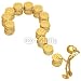 Wallmonkeys Peel and Stick Wall Decals - Question Gold Dollar Coins - Removable Graphic