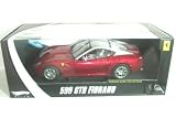 Review Mattel N2067 / Ferrari 599 GTB (Elite Version) in Burgundy and Silver (1:18 scale) Diecast Model Car