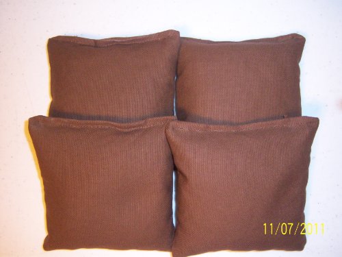 Cornhole Bags ACA Regulation 4 Brown