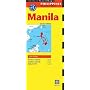 Manila Travel Map Second Edition (Philippines Regional Map)