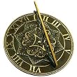 Rome RM2311 Brass Gothic Sundial