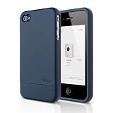 elago S4 Glide Case for AT&T, Sprint and Verizon iPhone 4/4S (Soft Feeling Jean Indigo) - eco-friendly packaging