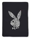 Playboy - Fleece Blanket (Zebra Bunny) (Size: 59