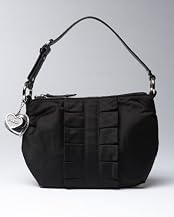 Satin Ruffle Pleated Hobo