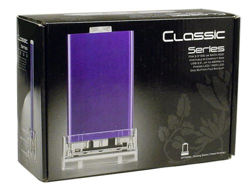 iPremiertek Classic 2500 One Touch Backup Aluminum 2.5