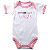 Baby Sayings Bodysuit - Mommy's Little Girl, 3-6 months
