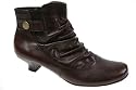 Venturini, Damen Stiefelette, dunkelbraun, RENO Art. 92261