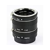 Automatik Zwischenringe 3-teilig 31mm, 21mm & 13mm f�r Makrofotographie passend zu Canon EF / EF-Svon "Impulsfoto"
