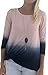 Abetteric Women's Graduated Color Top