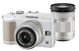 OLYMPUS マイクロ一眼 PEN E-PL2 ツインレンズキット ホワイト E-PL2 TLKIT WHT