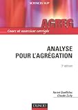 Analyse pour l agrégation