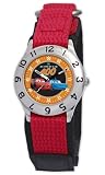 Time Teacher Cars Disney Kids’ Watch Velcro Red D016S505 #
