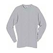 Hanes 100% Cotton L/S 5.5 oz T-Shirt w/ribbed cuff