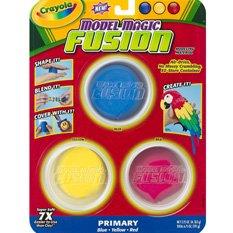 Crayola Model Magic Fusion Primary Colors by