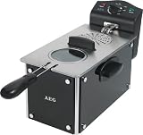 AEG FR 5554 Glas-Kaltzone-Fritteuse, sw-inox