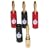 Fisual Easy Fix Banana Plugs - 4 Pack