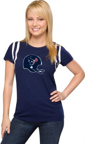 Houston Texans Women's Vintage Helmet Jersey Tee