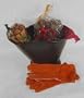 GIFT SET - Fireplace Hearth Woodstove Fire Starter Collection - DELUXE COAL HOD ASH BUCKET SAMPLER w GLOVES