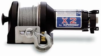 Superwinch 1215 X2F 24VDC winch with freewheeling feature, rated line pull of 3,000 lb/1363 kg