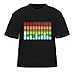 HDE Men's Sound-Activated LED T-Shirt (Multi-Colored, Medium)