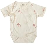 Nature Baby Organic Cotton Short-Sleeved Kimono Bodysuit