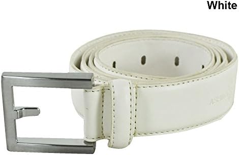 New Ashworth Golf- Mens Dress Belt White Size 40