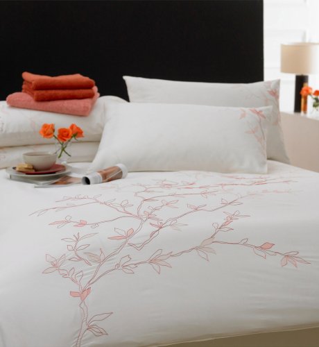 Linear Floral Sketch Pillowcase