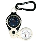 Colibri Tech Gear Clip on pocket Watch with Compass PWX097001T