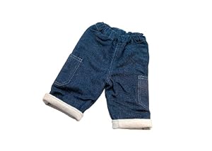 Under The Nile Winter Pant, Denim, 6 Months