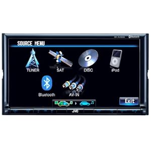 JVC KW-AVX830 Double-DIN DVD/CD/iPod/iPhone Multimedia Receiver