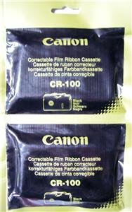 Canon CR-100 Correctable Black Typewriter Ribbon - 2 Pack On Sale