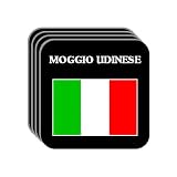 Italy - "MOGGIO UDINESE" Set of 4 Mini-Mousepad Coasters