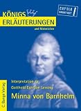 Produkt-Bild: K&ouml;nigs Erl&auml;uterungen und Materialien, Bd.312, Minna von Barnhelm