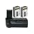 Opteka Battery Pack Grip / Vertical Shutter Release for Canon EOS Digital Rebel XTi & Rebel XT with 2 NB-2LH Batteries (3600 mAh Total)