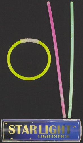 Produkt-Bild: Leuchtst&auml;be, Halsband Knicklichter 65 St&uuml;ck-Pack