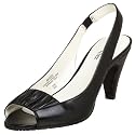 AK Anne Klein Women's Sari Peeptoe Slingback