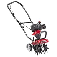 Troy-Bilt TB144 26cc 4-Cycle Gas-Powered Cultivator/Tiller with Edger Attachment Kit