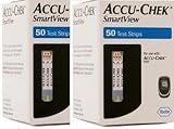 Smartview Accu Chek Smart View Test Strips 100 Strips 2X50Pack Sold By Diabetic Corner