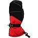 Gordini 2M2174 Mens Stomp Iii Mitt Gloves, Blk Fire Red-S